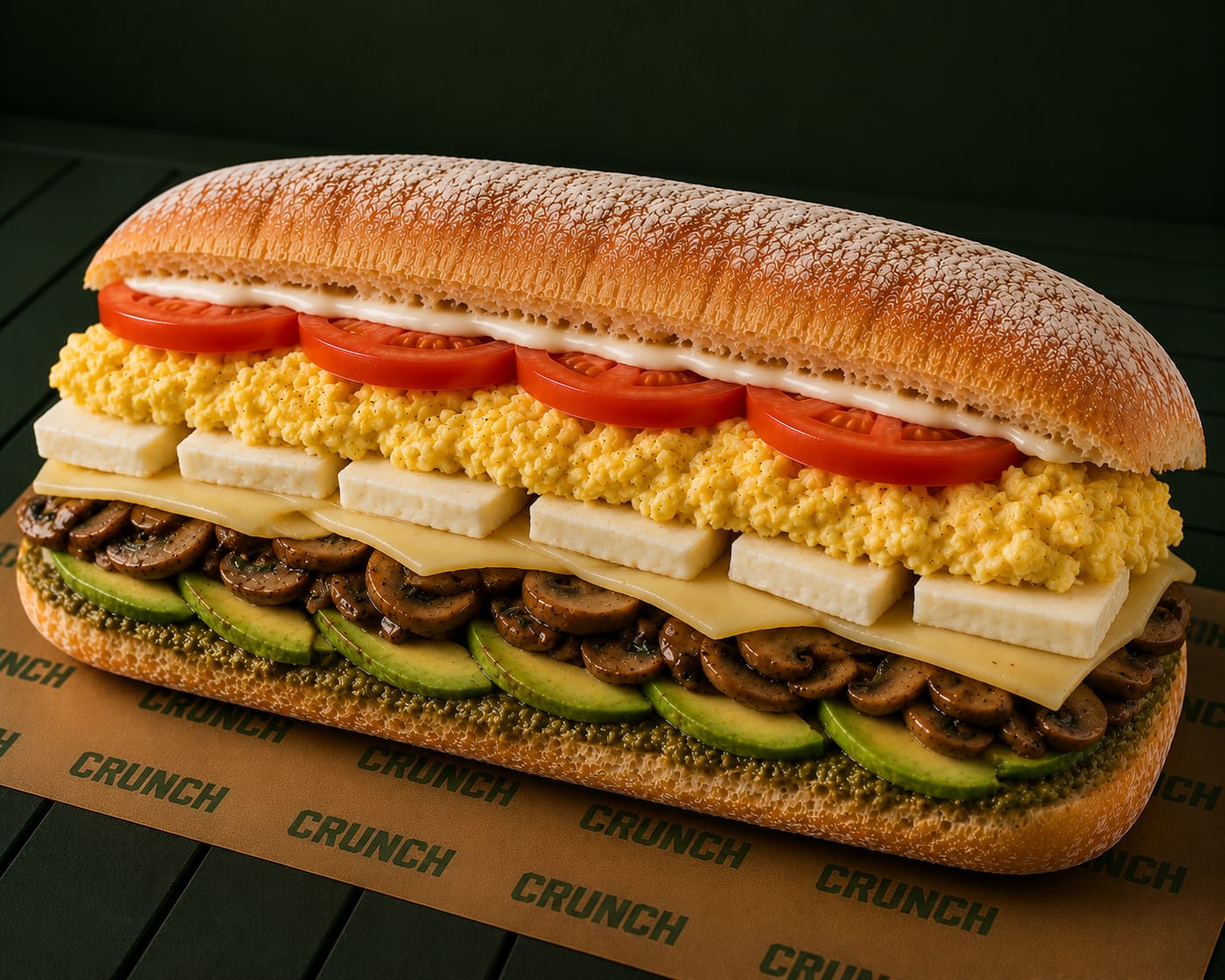 Çırpılmış Yumurtalı Mantarlı Tost